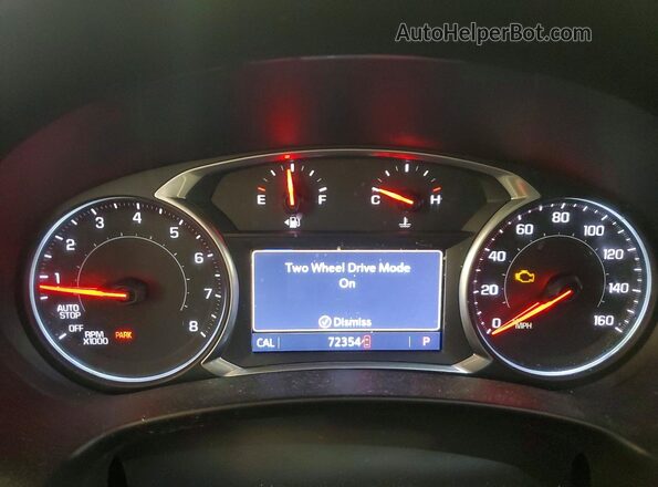 3GKALXEX0LL298135 2020 GMC TERRAIN Black Vista del cuadro de instrumentos