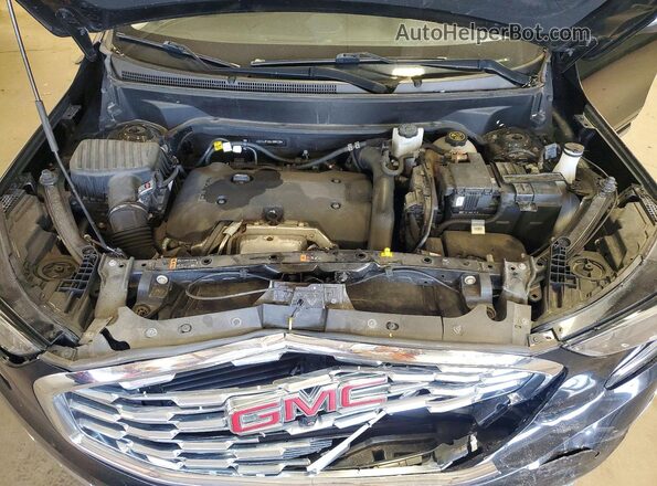 3GKALXEX0LL298135 2020 GMC TERRAIN Black Vista del compartimento del motor