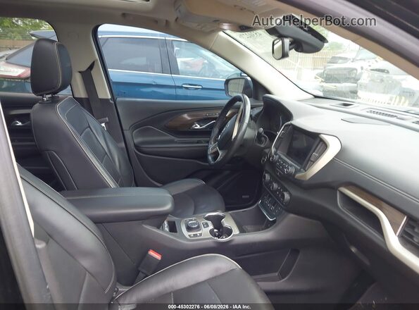 3GKALXEX1JL284256 2018 GMC TERRAIN Black წინა სალონის ხედი