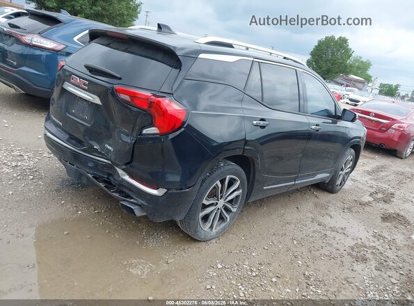 3GKALXEX1JL284256 2018 GMC TERRAIN Black უკანა მარჯვენა