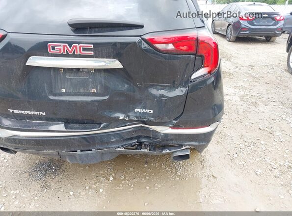 3GKALXEX1JL284256 2018 GMC TERRAIN Black წინა ხედი