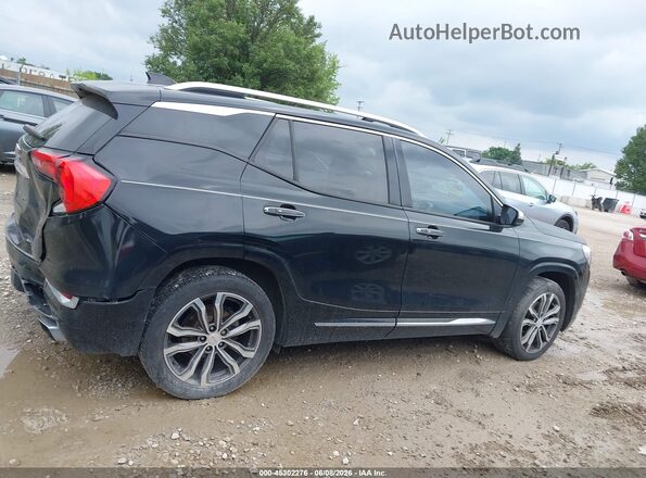 3GKALXEX1JL284256 2018 GMC TERRAIN Black უკანა სალონის ხედი