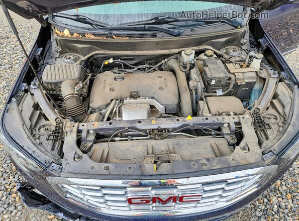 3GKALXEX1KL161378 2019 GMC TERRAIN Blue Widok komory silnika