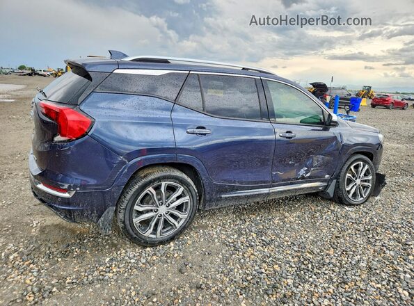 3GKALXEX1KL161378 2019 GMC TERRAIN Blue Tył prawy