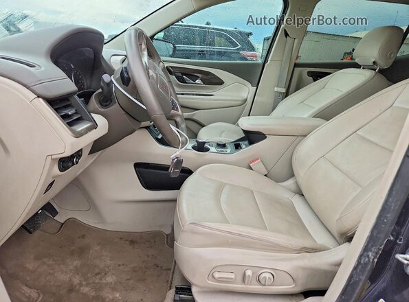3GKALXEX1KL161378 2019 GMC TERRAIN Blue Widok wnętrza z przodu