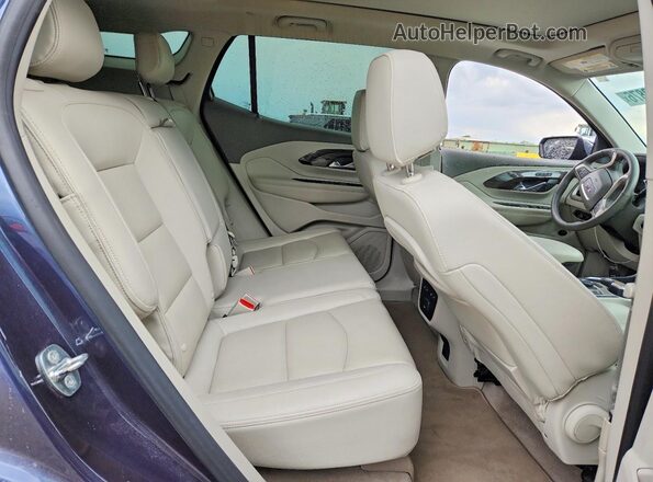 3GKALXEX1KL161378 2019 GMC TERRAIN Blue Widok wnętrza z tyłu