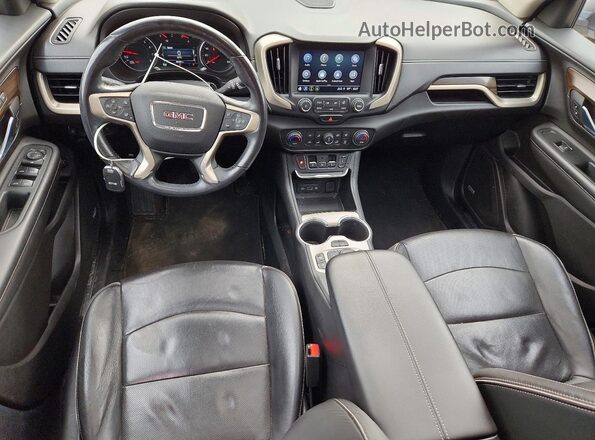 3GKALXEX2JL203720 2018 GMC TERRAIN White Widok deski rozdzielczej