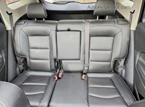 3GKALXEX2JL203720 2018 GMC TERRAIN White Widok tylnych siedzeń