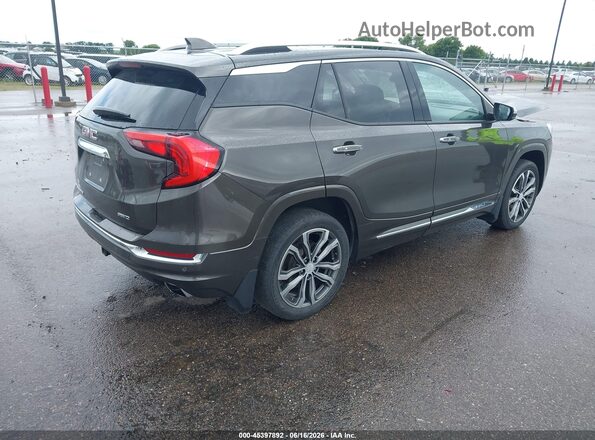3GKALXEX3KL212959 2019 GMC TERRAIN Brown Trasero derecho