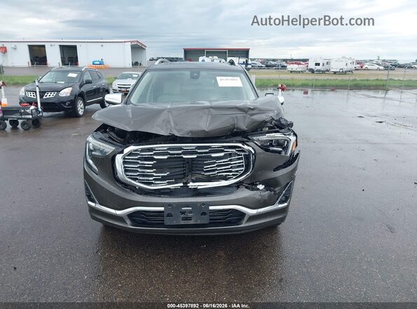 3GKALXEX3KL212959 2019 GMC TERRAIN Brown Vista interior trasera