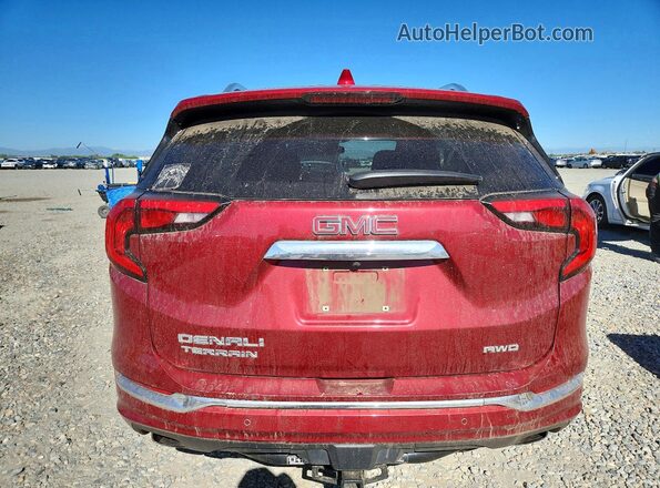 3GKALXEX4LL148948 2020 GMC TERRAIN Burgundy 