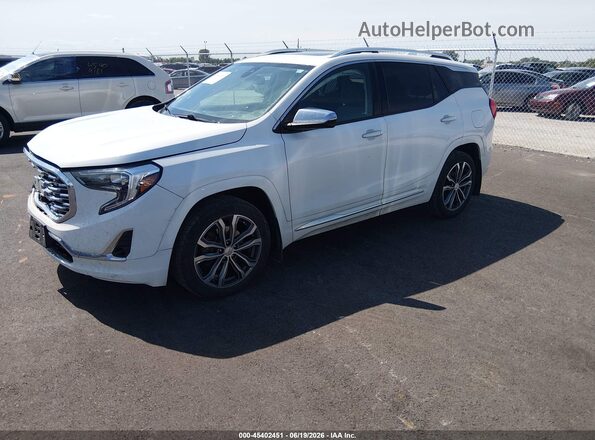 3GKALXEX5JL148437 2018 GMC TERRAIN White Передня ліва чверть