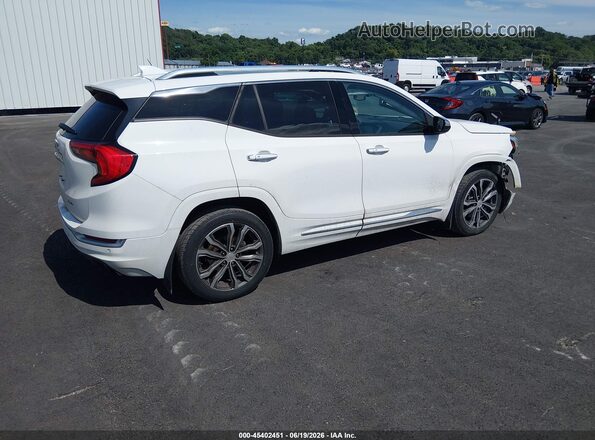 3GKALXEX5JL148437 2018 GMC TERRAIN White Задня права чверть