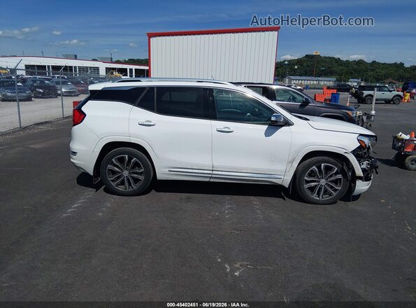 3GKALXEX5JL148437 2018 GMC TERRAIN White Вид задньої частини салону