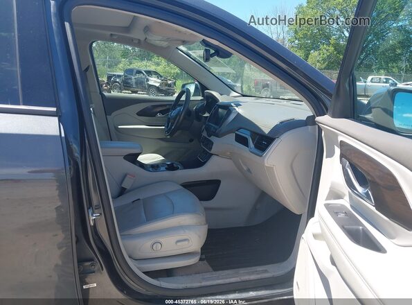3GKALXEX5JL281280 2018 GMC TERRAIN Gray Widok wnętrza z przodu
