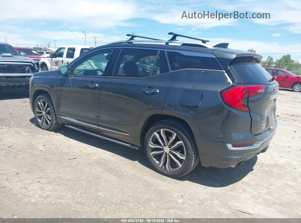 3GKALXEX5JL281280 2018 GMC TERRAIN Gray Tył lewy