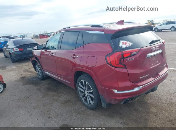 3GKALXEX5LL113755 2020 GMC TERRAIN Red უკანა მარცხენა