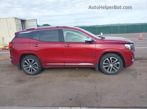 3GKALXEX5LL113755 2020 GMC TERRAIN Red უკანა სალონის ხედი