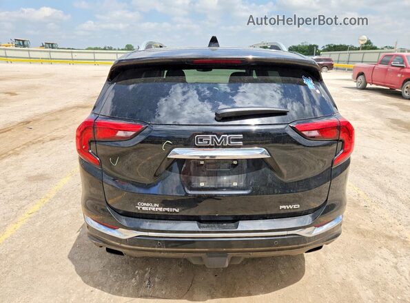 3GKALXEX6JL405315 2018 GMC TERRAIN Black Rear view