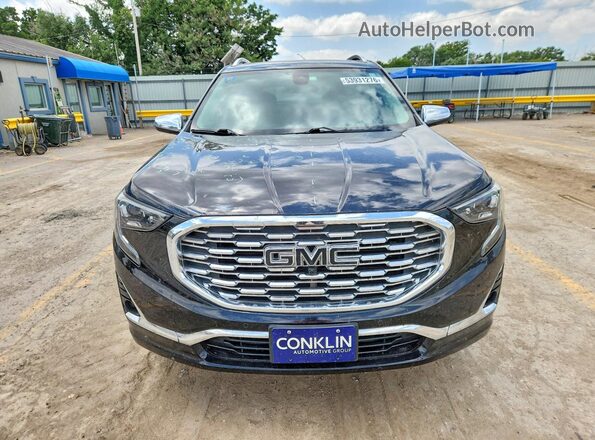 3GKALXEX6JL405315 2018 GMC TERRAIN Black Front view