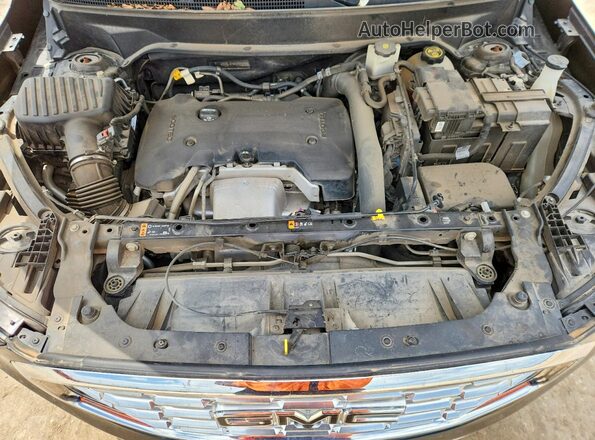 3GKALXEX6JL405315 2018 GMC TERRAIN Black Rear interior view