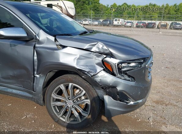 3GKALXEX6KL346364 2019 GMC TERRAIN Gray Front view