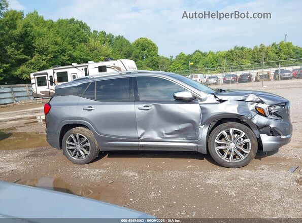 3GKALXEX6KL346364 2019 GMC TERRAIN Gray Rear interior view