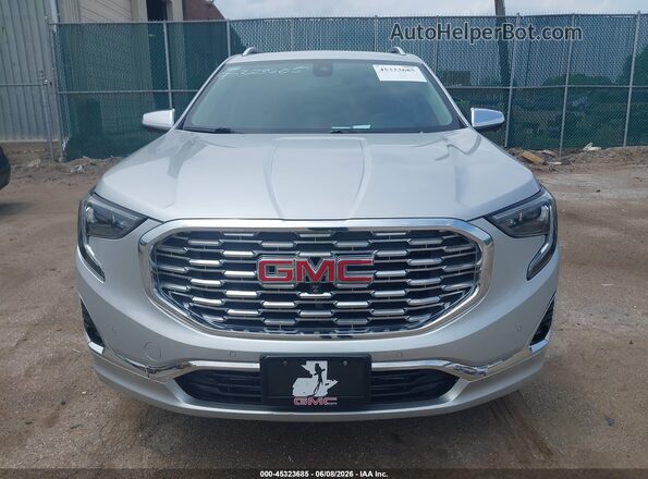 3GKALXEX7LL244718 2020 GMC TERRAIN Silver Instrument cluster view