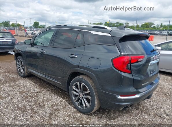 3GKALXEX8JL286523 2018 GMC TERRAIN Gray Հետևի ձախ