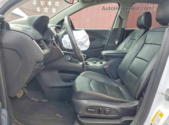 3GKALXEX8LL277520 2020 GMC TERRAIN White Вид салону спереду