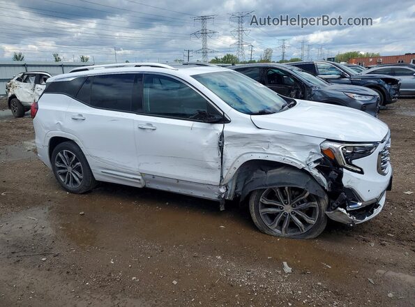 3GKALXEX8LL277520 2020 GMC TERRAIN White Передня права чверть