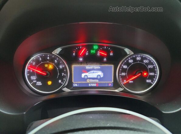 3GKALXEX9KL268338 2019 GMC TERRAIN Brown Instrument cluster view