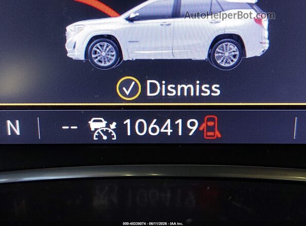 3GKALXEX9LL232991 2020 GMC TERRAIN White 