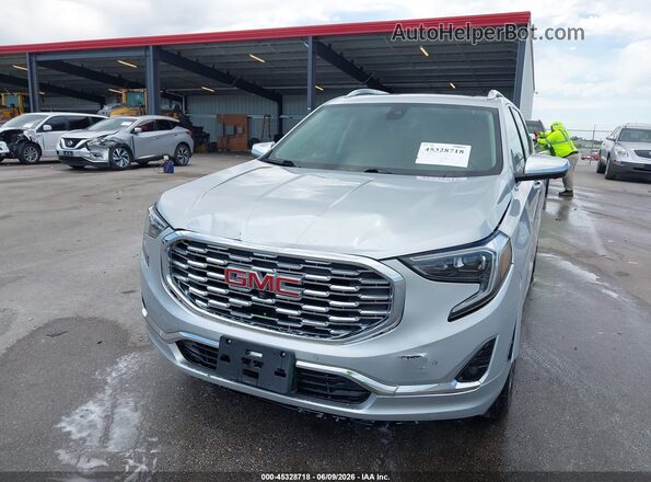 3GKALXEX9LL322867 2020 GMC TERRAIN Silver Դիմացի տեսք
