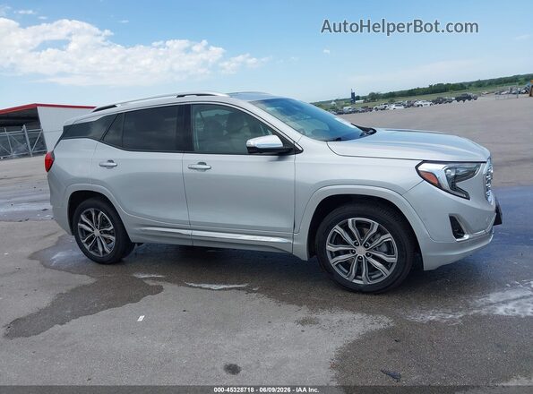 3GKALXEX9LL322867 2020 GMC TERRAIN Silver Սալոնի հետևի տեսք