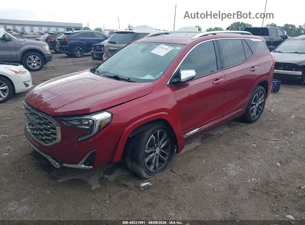 3GKALXEXXKL271216 2019 GMC TERRAIN Red Vista tres cuartos delantera izquierda