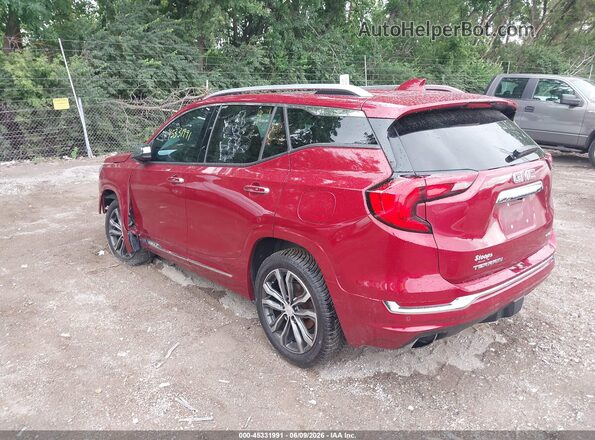 3GKALXEXXKL271216 2019 GMC TERRAIN Red Trasero izquierdo