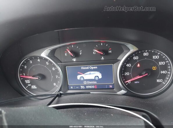 3GKALXEXXKL271216 2019 GMC TERRAIN Red Vista de los asientos traseros