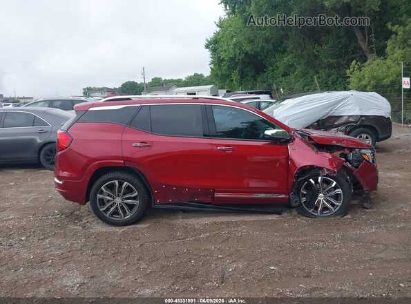 3GKALXEXXKL271216 2019 GMC TERRAIN Red Vista interior trasera