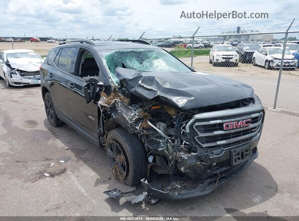 3GKALYEG0PL112167 2023 GMC TERRAIN Черный Вид спереди