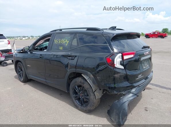 3GKALYEG0PL112167 2023 GMC TERRAIN Черный Задняя левая четверть