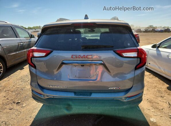 3GKALYEG0RL297887 2024 GMC TERRAIN Gray Вид ззаду