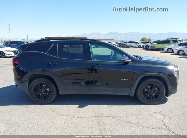3GKALYEG3RL400591 2024 GMC TERRAIN Black Widok wnętrza z tyłu