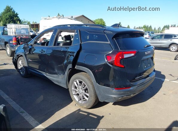 3GKALYEG5PL244664 2023 GMC TERRAIN Черный Задняя левая четверть