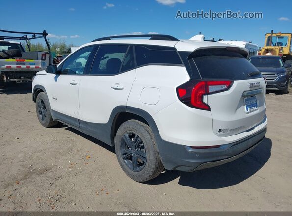 3GKALYEG6PL102596 2023 GMC TERRAIN White Задня ліва чверть