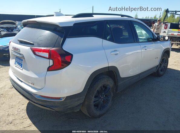 3GKALYEG6PL102596 2023 GMC TERRAIN White Задня права чверть