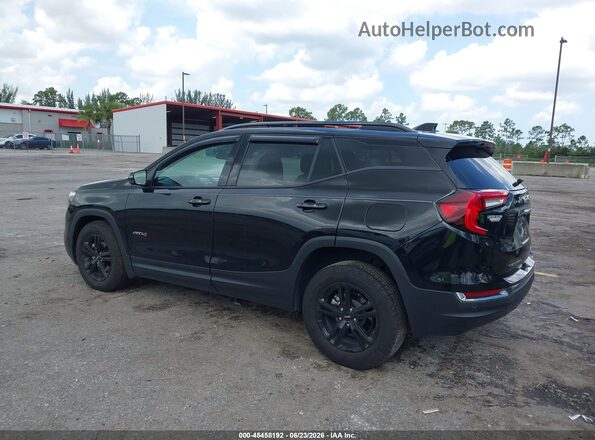 3GKALYEG7RL354263 2024 GMC TERRAIN Black უკანა მარცხენა