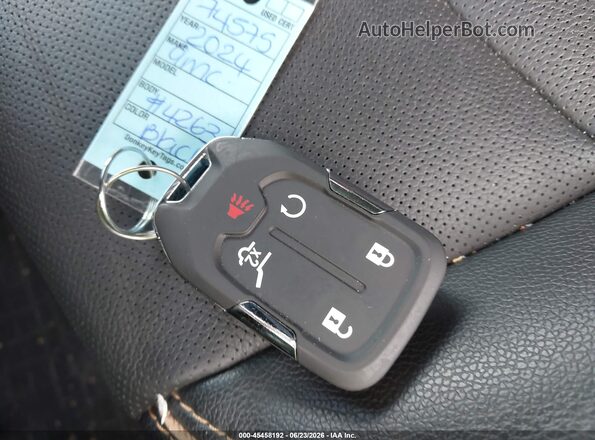 3GKALYEG7RL354263 2024 GMC TERRAIN Black წინა პანელის ხედი