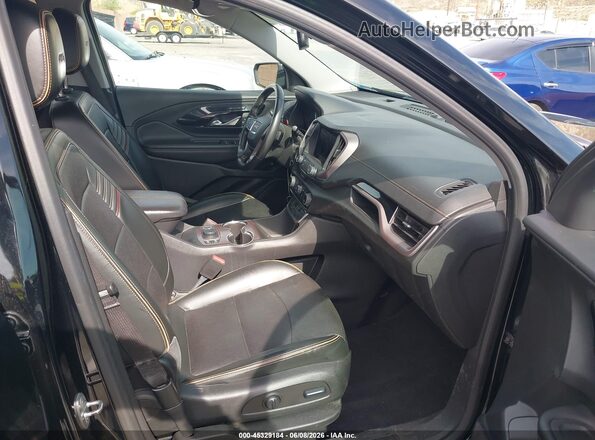 3GKALYEV4NL299263 2022 GMC TERRAIN Черный Вид салона спереди