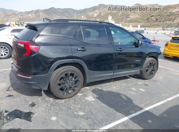 3GKALYEV4NL299263 2022 GMC TERRAIN Черный Панорамный вид салона 360°